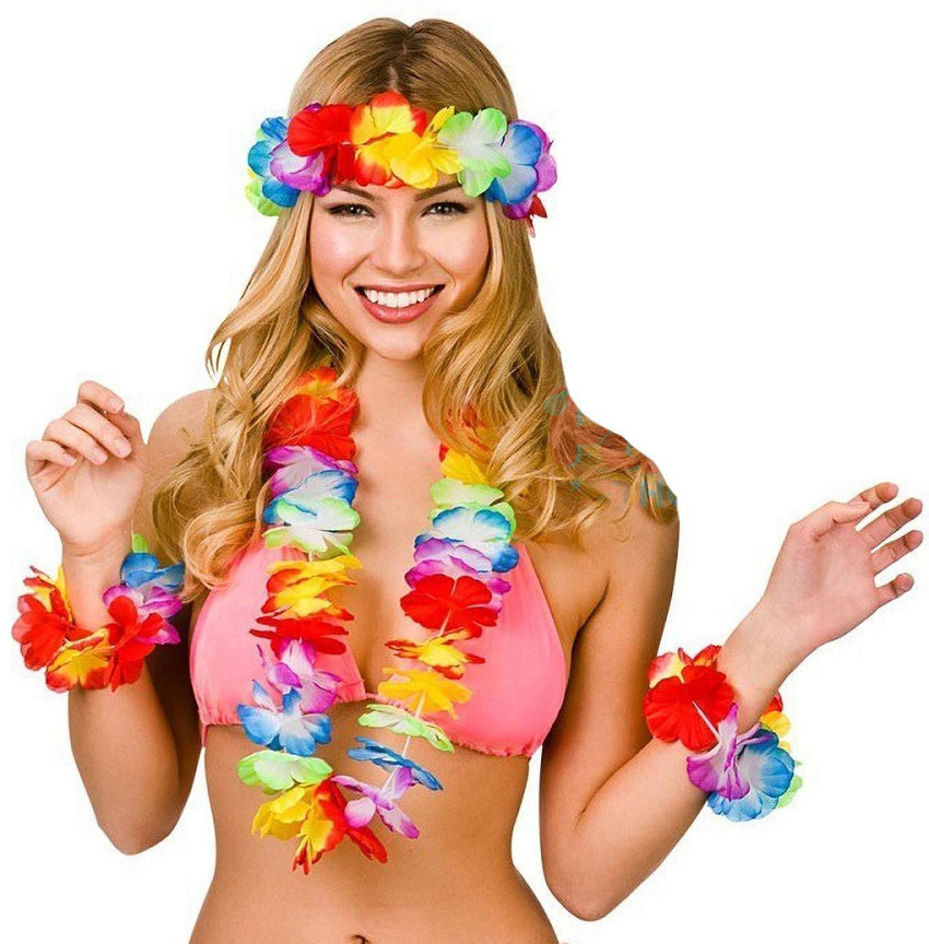 Hawaiian flower cheap crown for sale