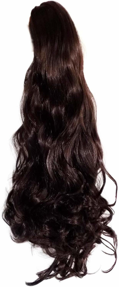BOXO Curly Wavy Clutcher Ponytail Extensions For Women And Girls