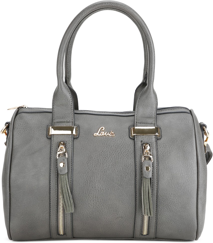 Buy LAVIE Women Grey Hand held Bag DK.GREY Online Best Price in