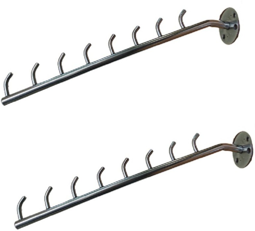 Coat Hook Rack Wall Mount Stainless Steel Hanger Heavy Duty