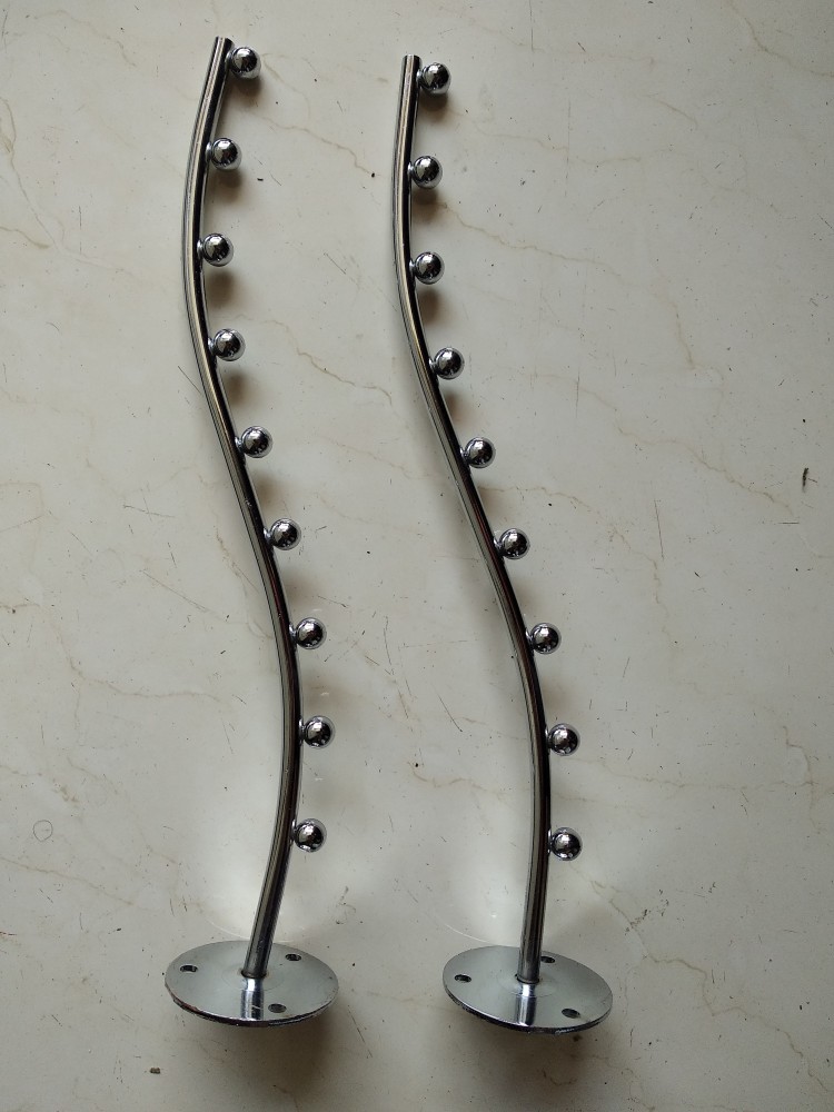 Q1 Beads 6 pin Wall drope Hanger hook rail for Cloth