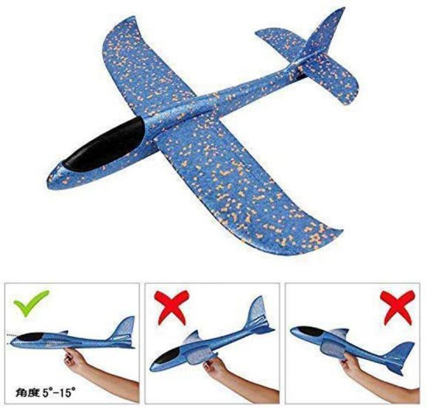 thermocol aeroplane toy