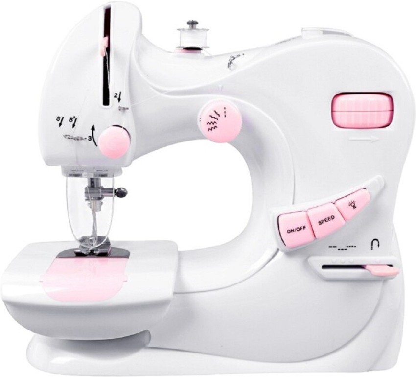 Mini Multifunctional Household Sewing Machine Pink