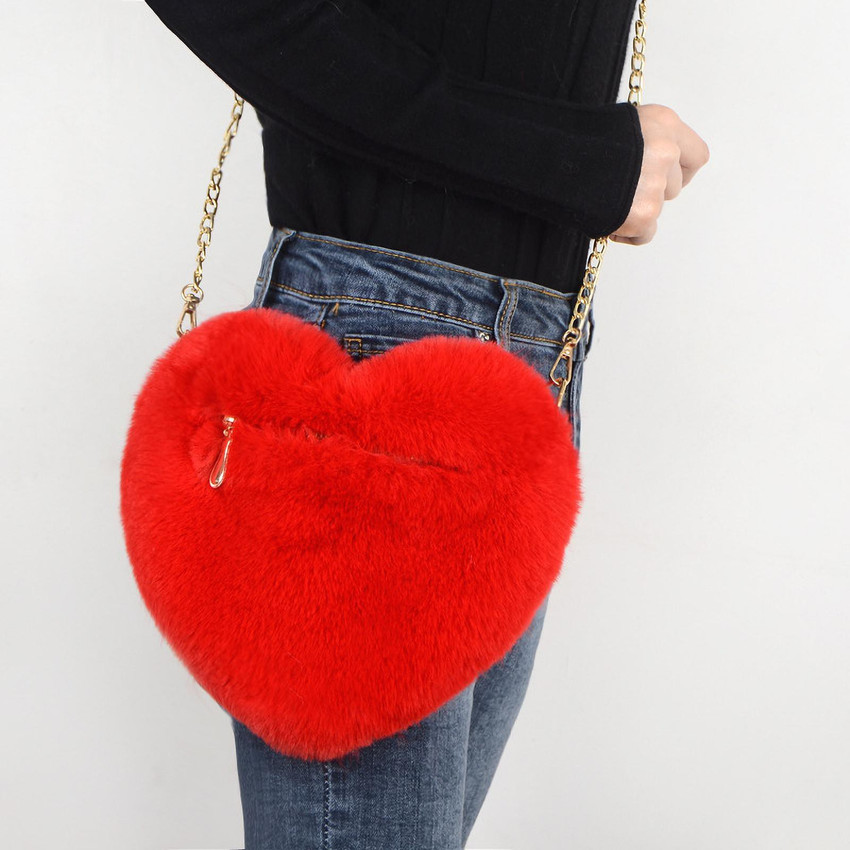 Heart shape hotsell sling bag