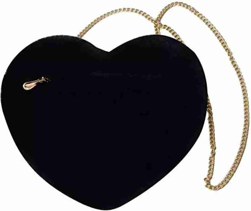 Heart shape sling bag shop