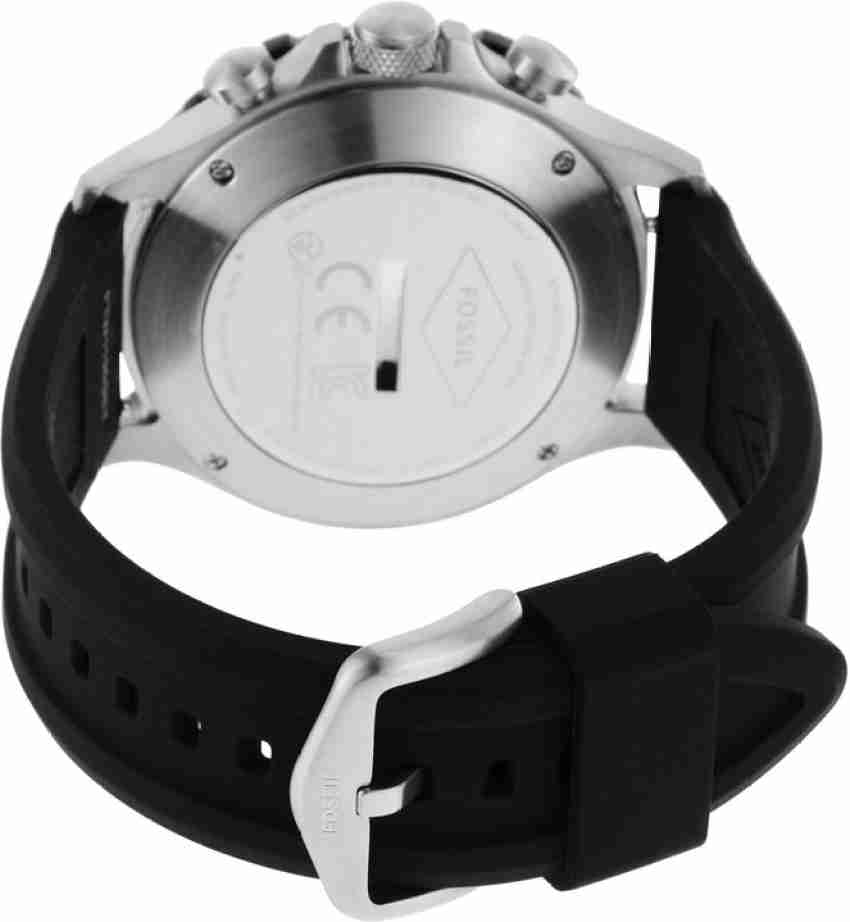 Hybrid smartwatch garrett online black silicone