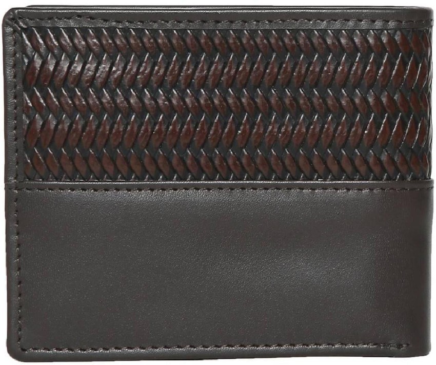 Buy Eske Luis Brown Casual Leather Zip Around Wallet for Men