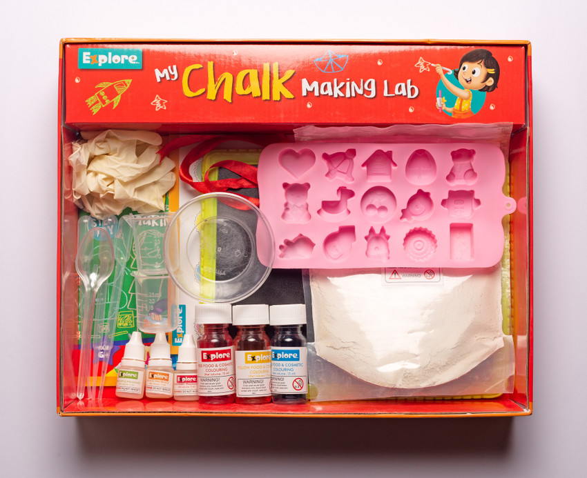 explore STEM Learner My Chalk Making Lab