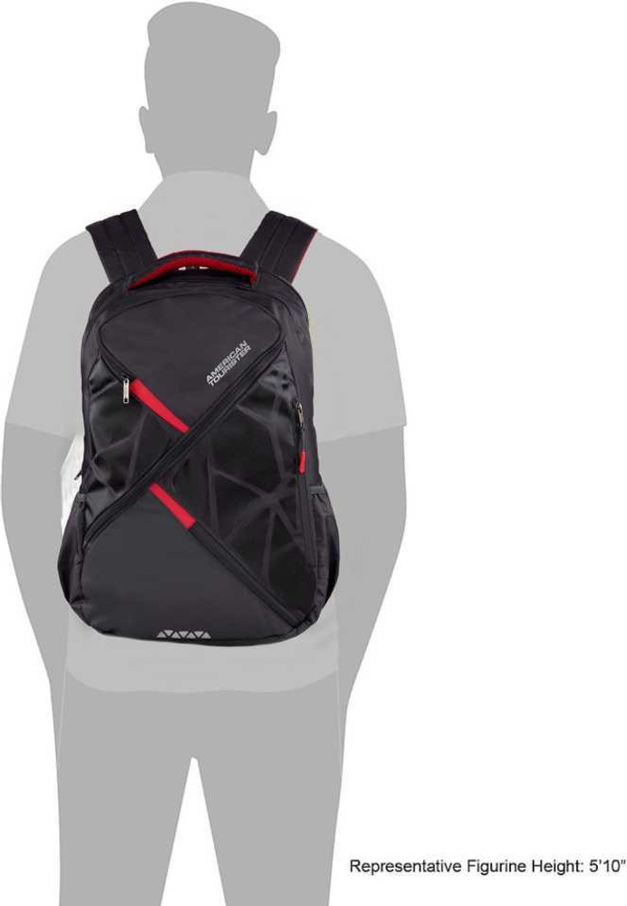 AMERICAN TOURISTER Snap Nxt 03 Black 32 L Laptop Backpack Black Price in India Flipkart