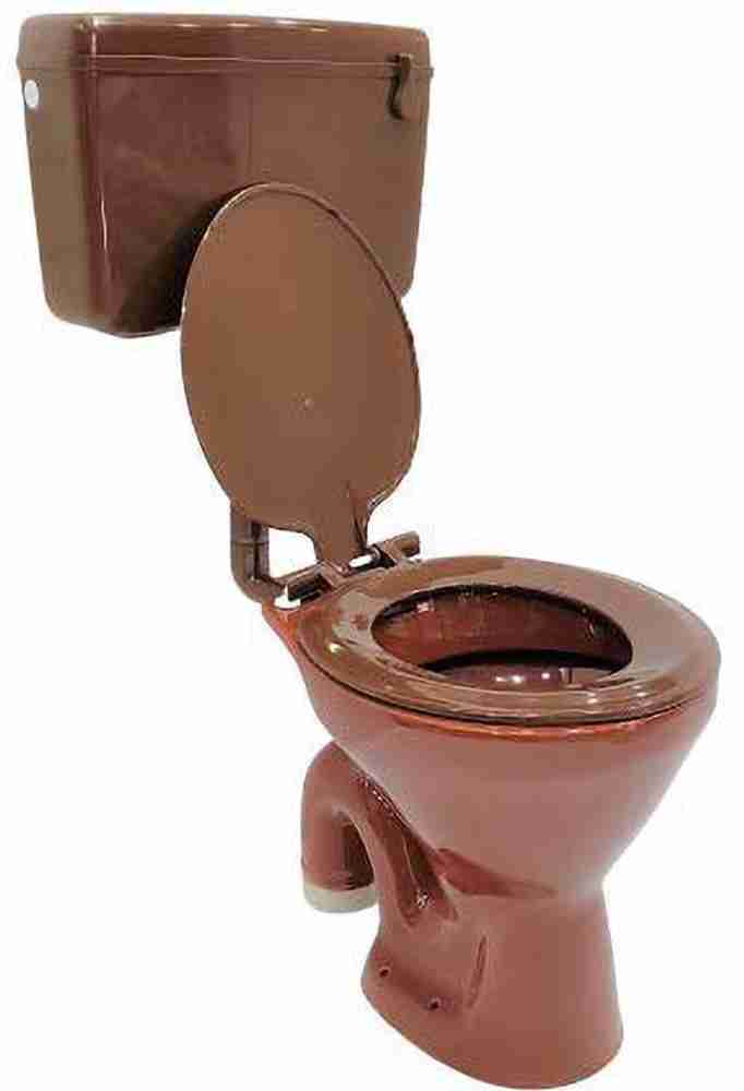 Brown toilet discount seat cover