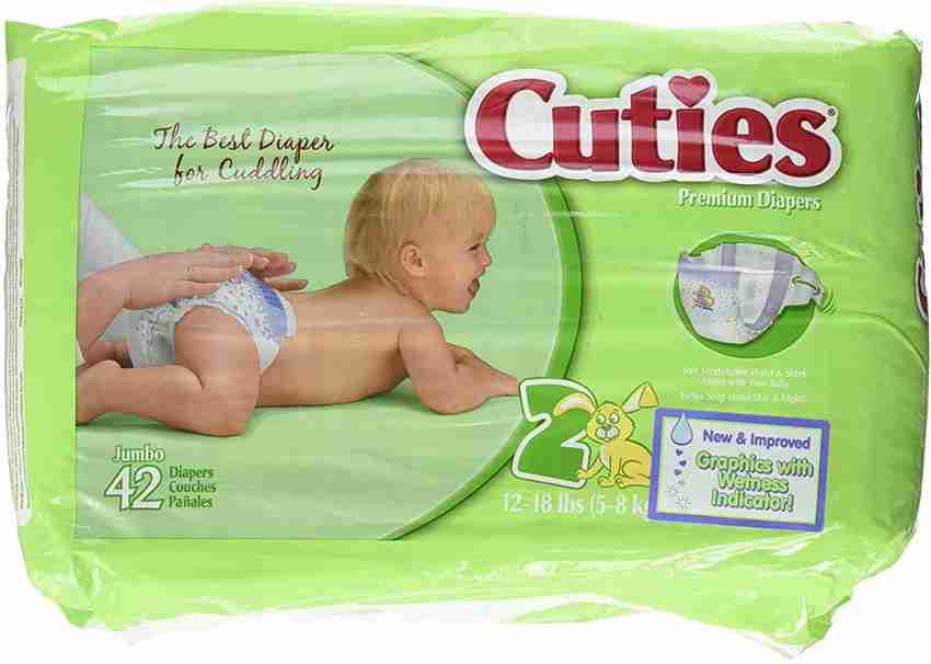 Cuties diapers size 2 clearance