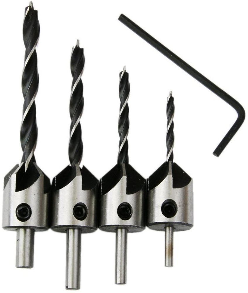 Flute countersink discount drill bit