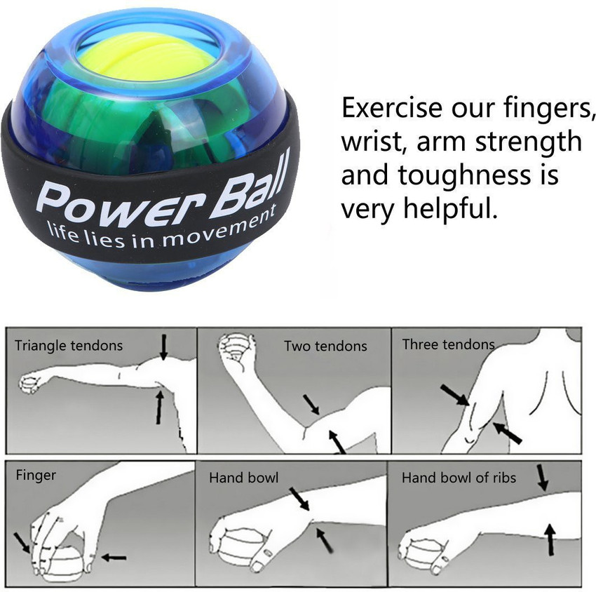 IRIS Wrist Exerciser Force Ball Wrist Trainer Power Strengthener
