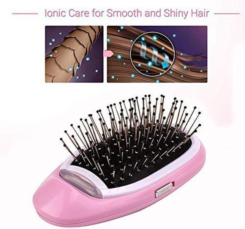 Ionic Hair Brush Portable Electric Hairbrush Anti Static Magic