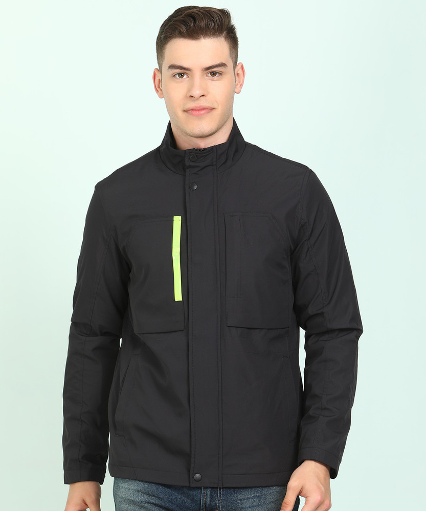United colors of benetton full sleeve solid men's jacket cheap