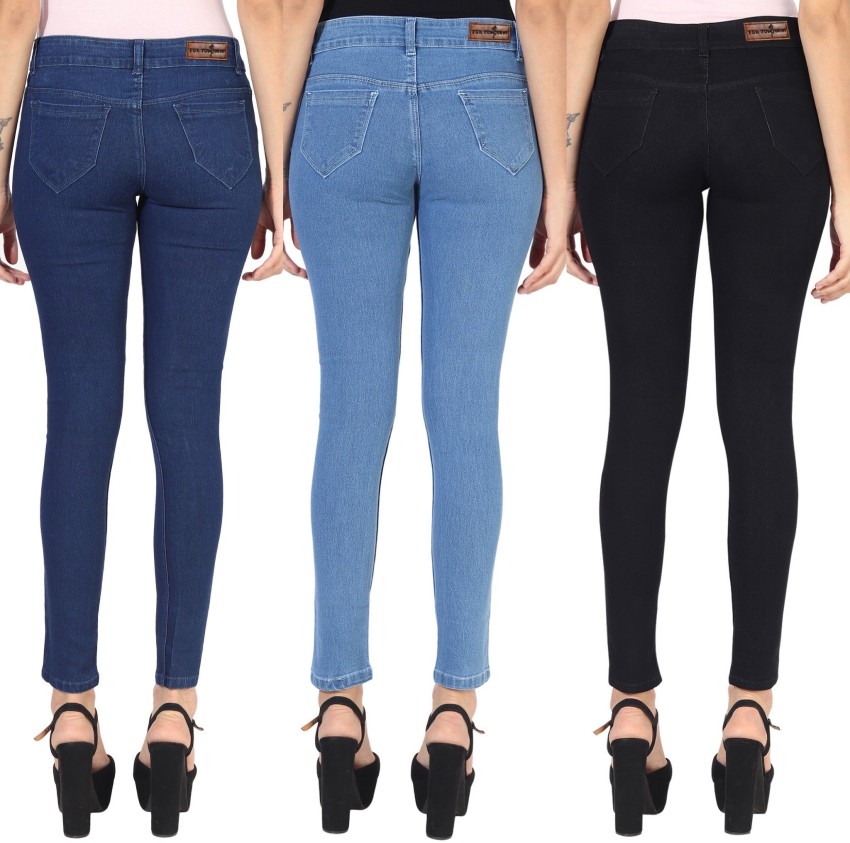 Buy online Mid Rise Bell Bottom Jeans from Jeans & jeggings for Women by  Perfect Outlet for ₹1349 at 50% off