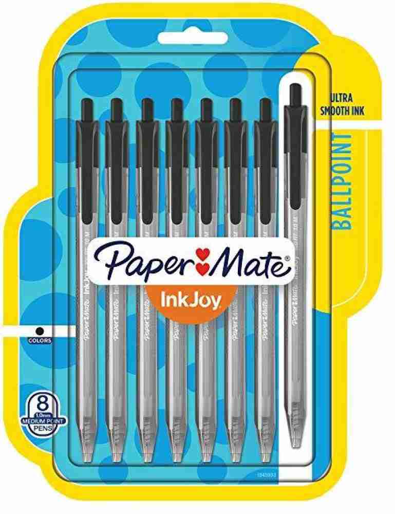 Paper Mate InkJoy 100RT Retractable Ballpoint Pens Ball Pen - Buy Paper  Mate InkJoy 100RT Retractable Ballpoint Pens Ball Pen - Ball Pen Online at  Best Prices in India Only at