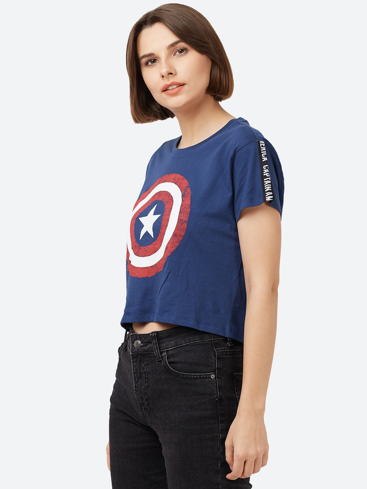 Captain america t shirt myntra sales