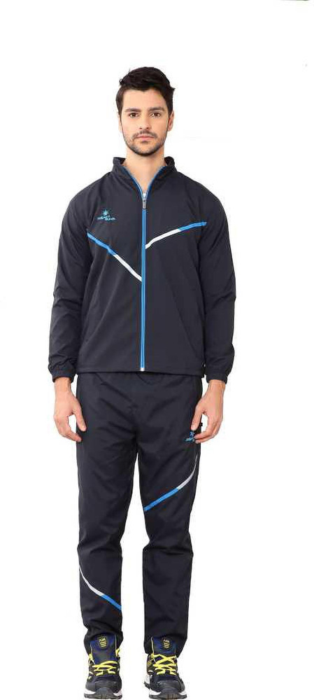 Sport sun sales navy polyester tracksuit