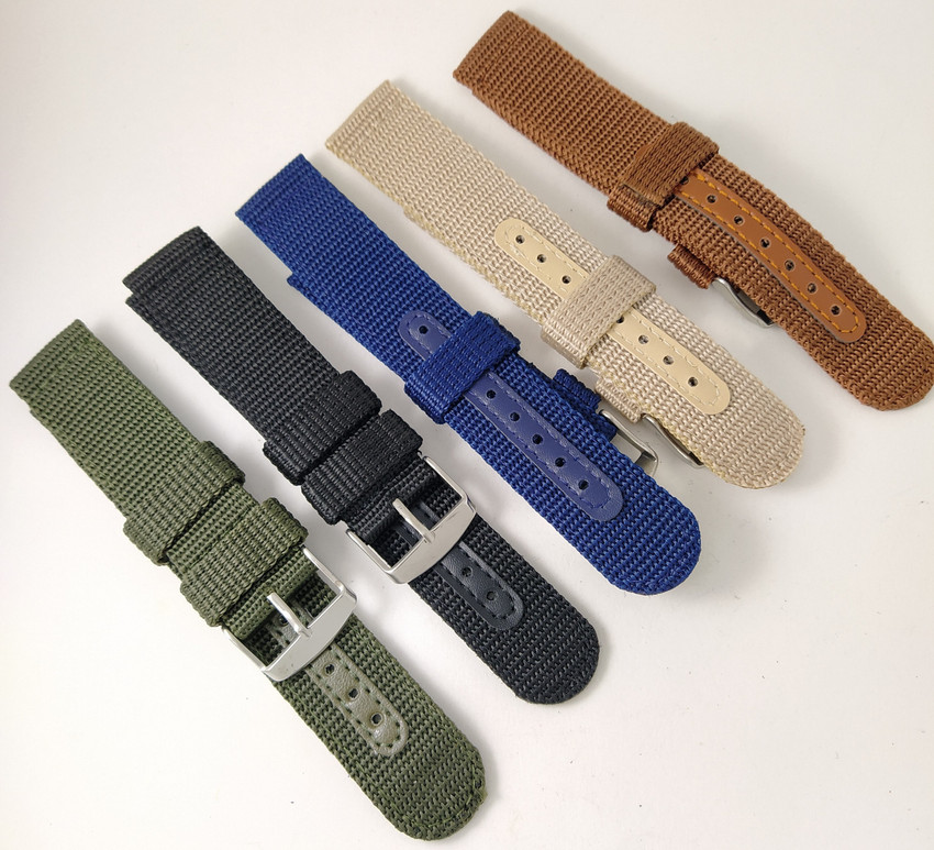 uberjewels Set of 5 Nylon Straps for 20mm Lug Size Watches 20 mm Fabric Watch Strap Price in India Buy uberjewels Set of 5 Nylon Straps for 20mm Lug Size Watches
