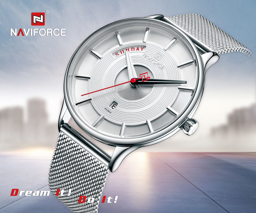 NAVIFORCE 3007 SW Analog Watch For Men Buy NAVIFORCE 3007 SW