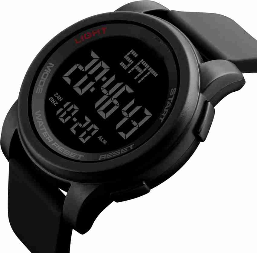 Digital watches with discount large numbers