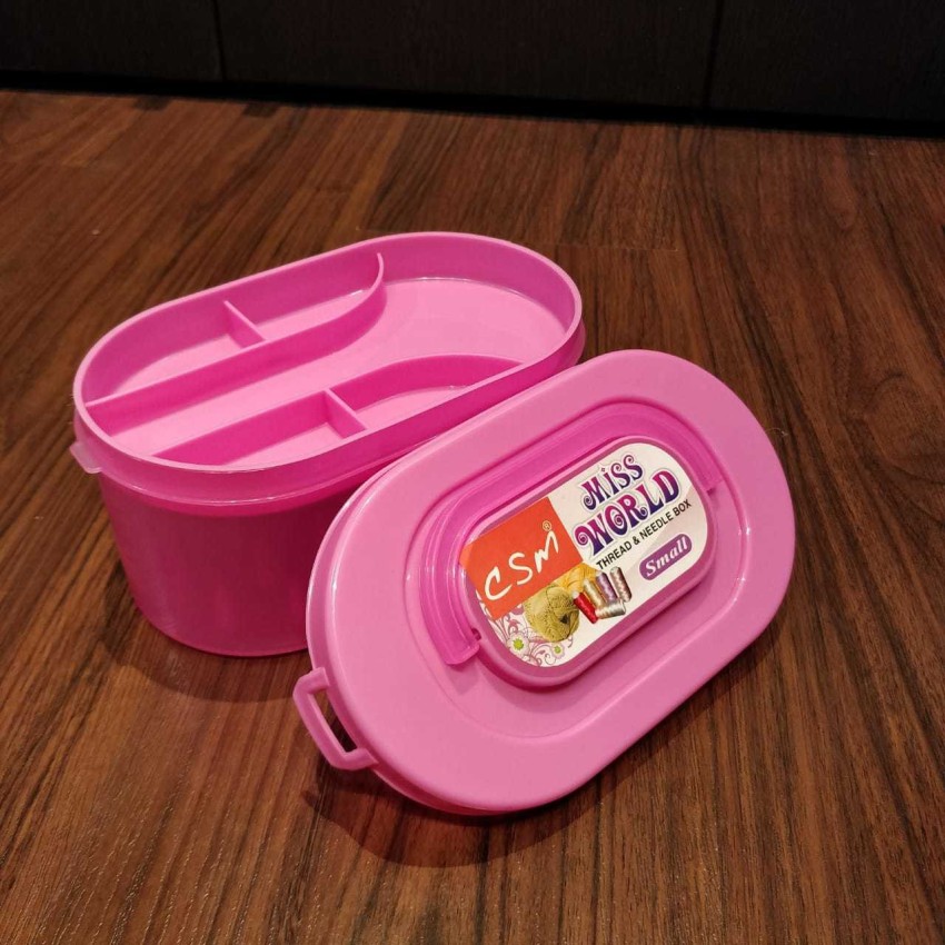 CSM Set Box Needle Thread Reel Plastic Organizer - Set Box Needle Thread  Reel Plastic Organizer . Buy NONE toys in India. shop for CSM products in  India.