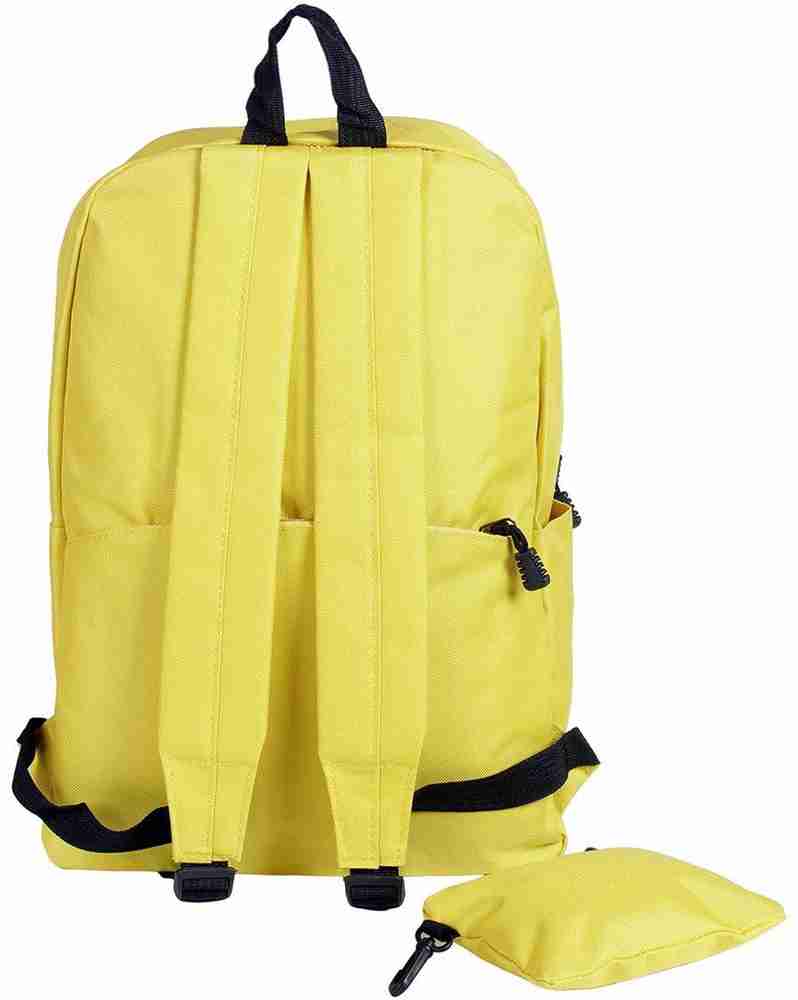 Multi Zone Yellow Designer Combo Backpack Premium Quality College