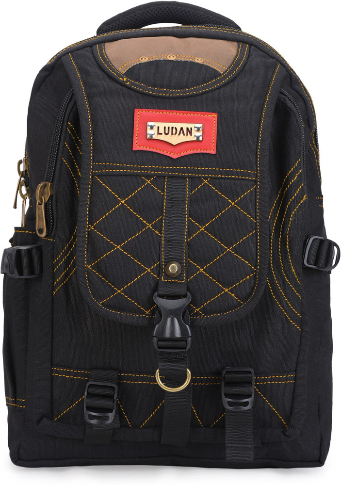 Trendy canvas discount backpack