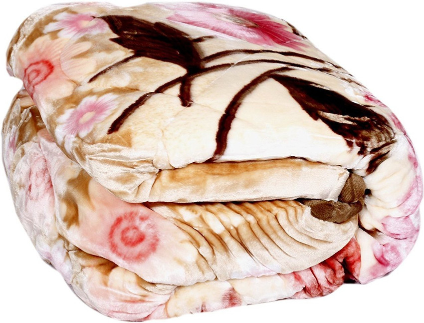 Abicon Printed Double Mink Blanket for Heavy Winter Buy Abicon