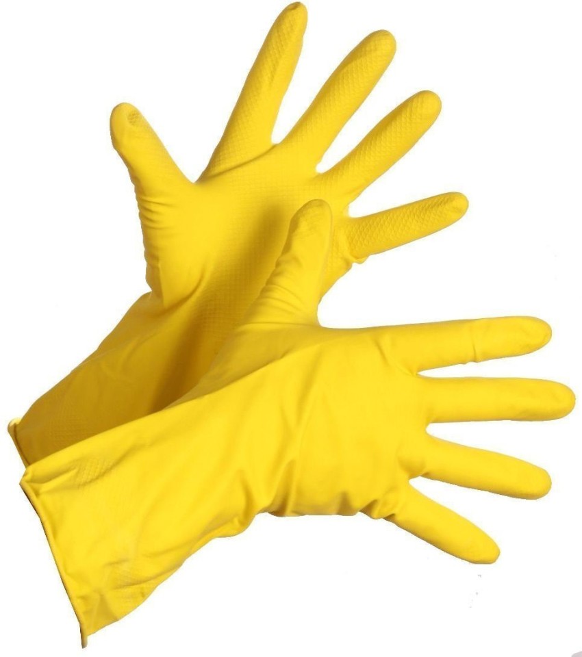 Rubber on sale gloves flipkart