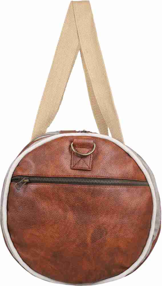 Spykar leather 2025 duffle bags