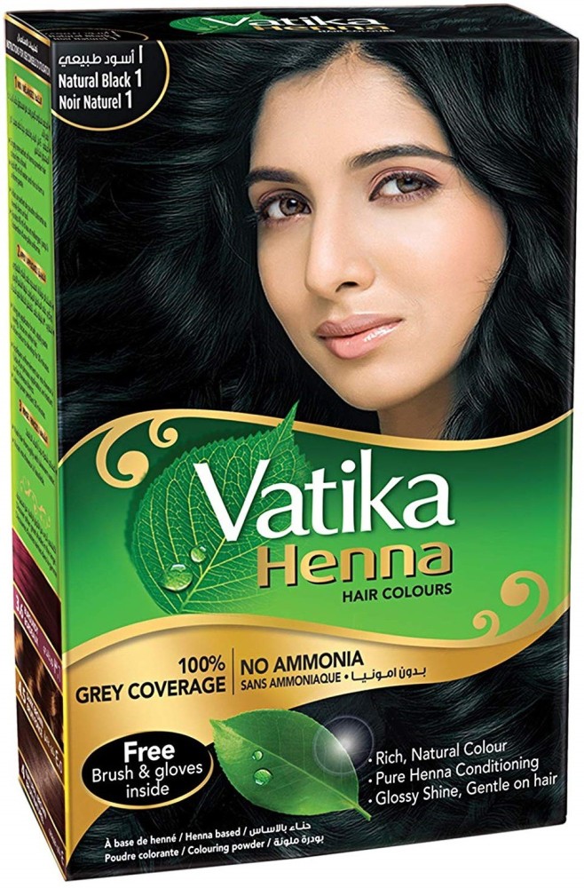 Natural black hair color - henna based hair color manufacturer in India