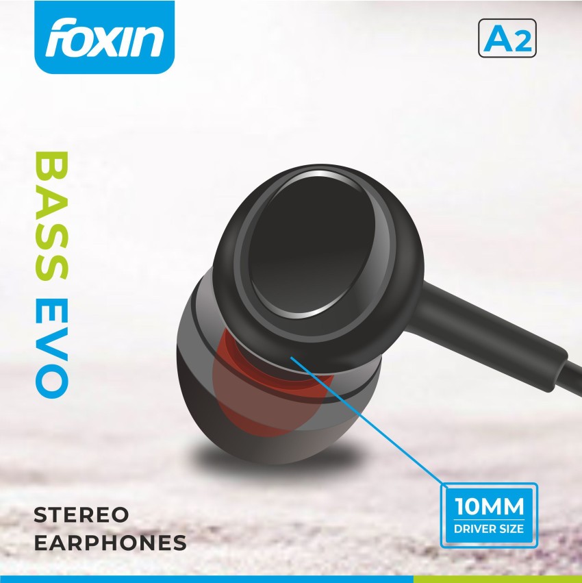 Foxin best sale earphone a2