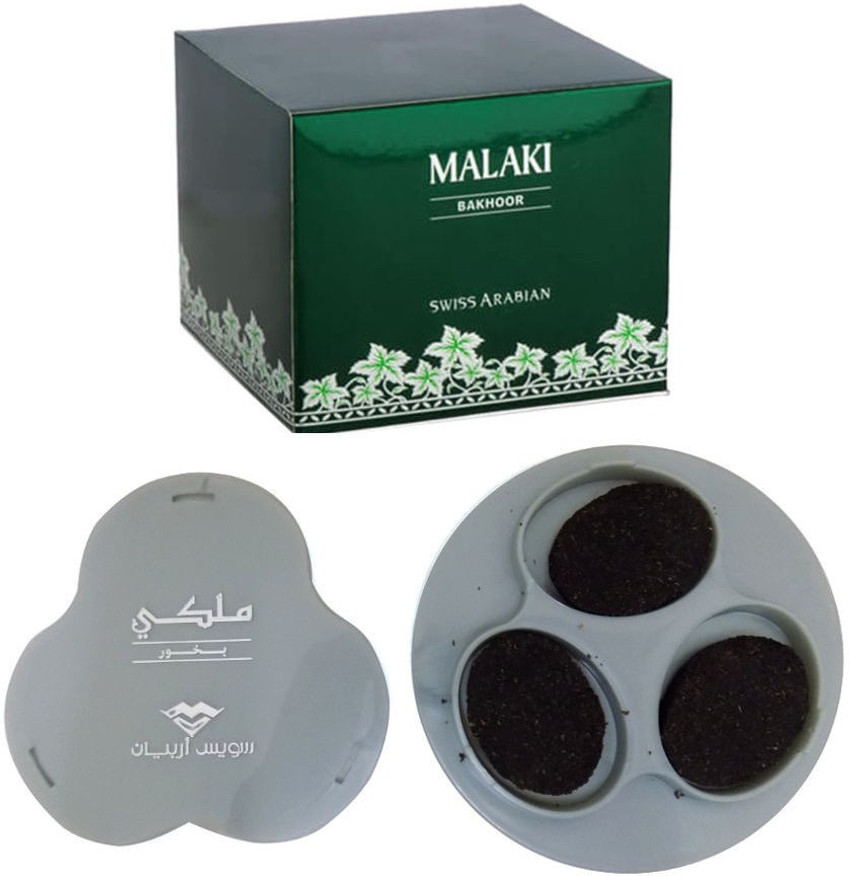 Swiss Arabian Malaki Bakhoor 18 tablets TURKISH ROSE SPANISH