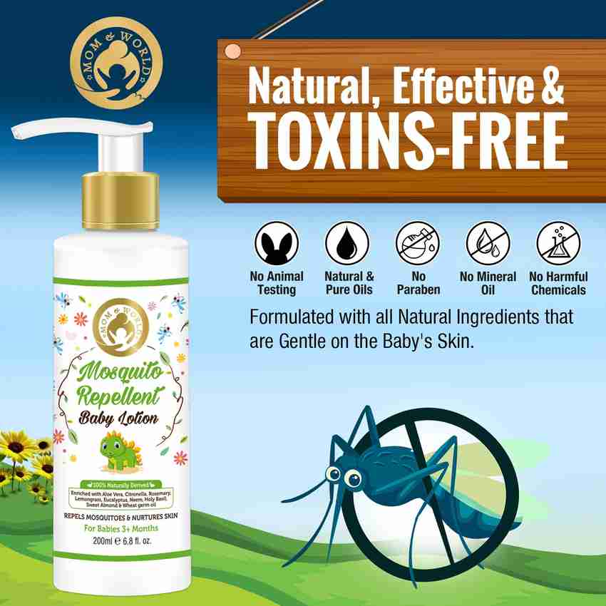 Baby oil cream 2025 for mosquitoes