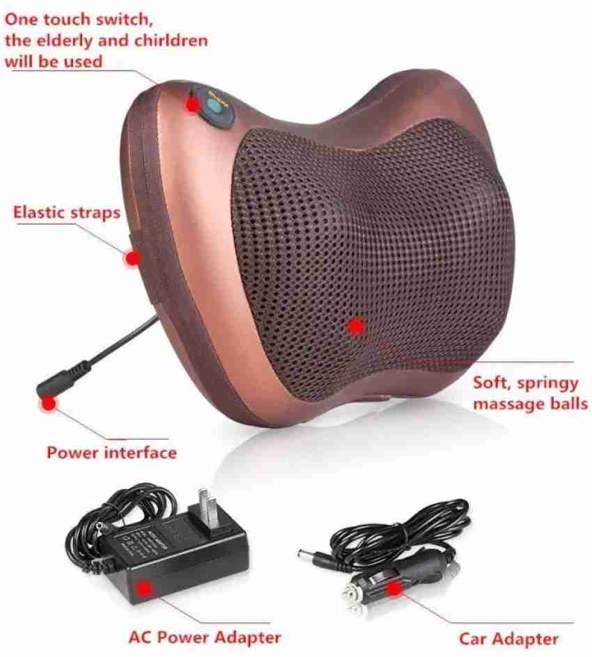 MASSAGER,NECK,INFRARED HEAT,4 NODES,PADDED COVER,8' POWER ADAPTER