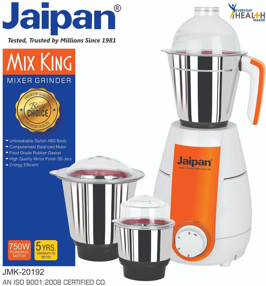 Jaipan mixer shop grinder 750 watts