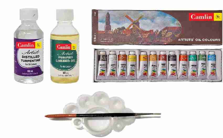 Buy Kitoarts Turpentine Oil for Oil Painting, Varnish for Acrylic