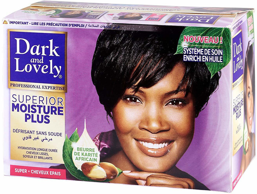 Dark and lovely hot sale hair straightening cream