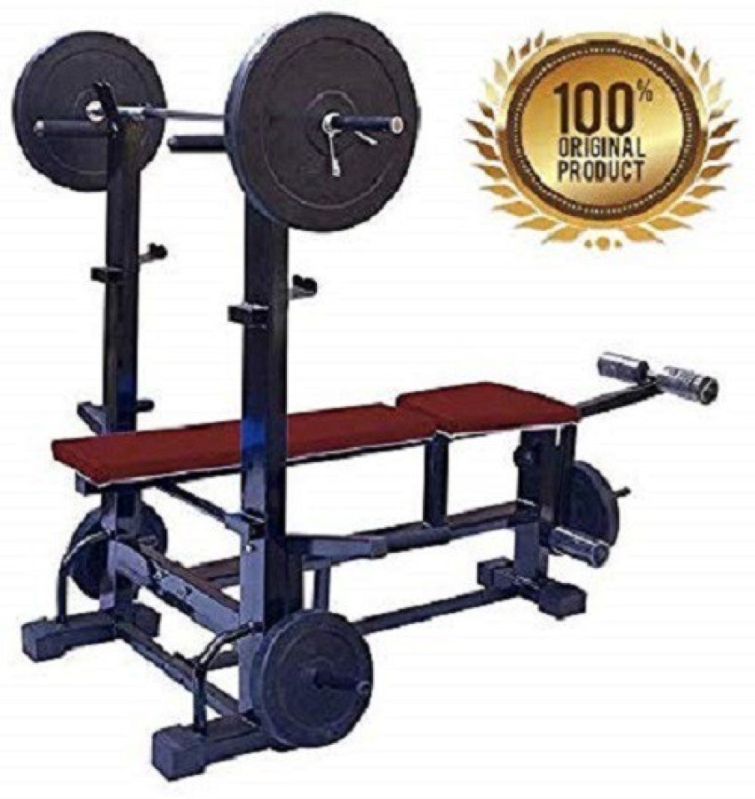 produman 100 kg gym bench combo set 8 in 1 Home Gym Combo