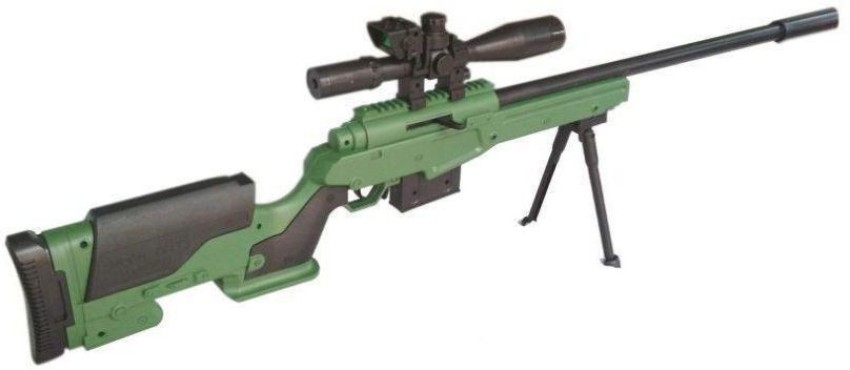 Branded Sniper Rifle AWM Gun 8× Distance Micro Mirror Telescope