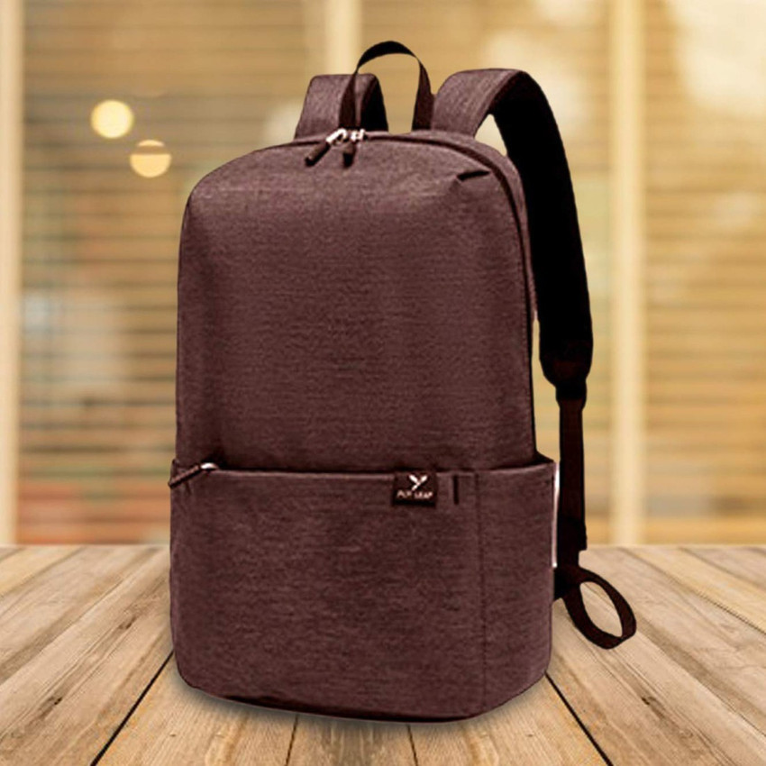 FLYLEAF Nylon Lightweight Backpack for School Travelling Black 20