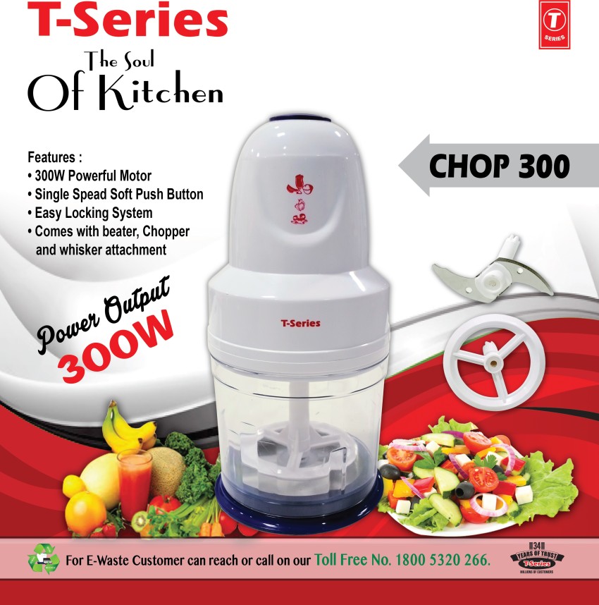 Buy ChopMaxx an Electric Food Chopper of 300W by Crompton