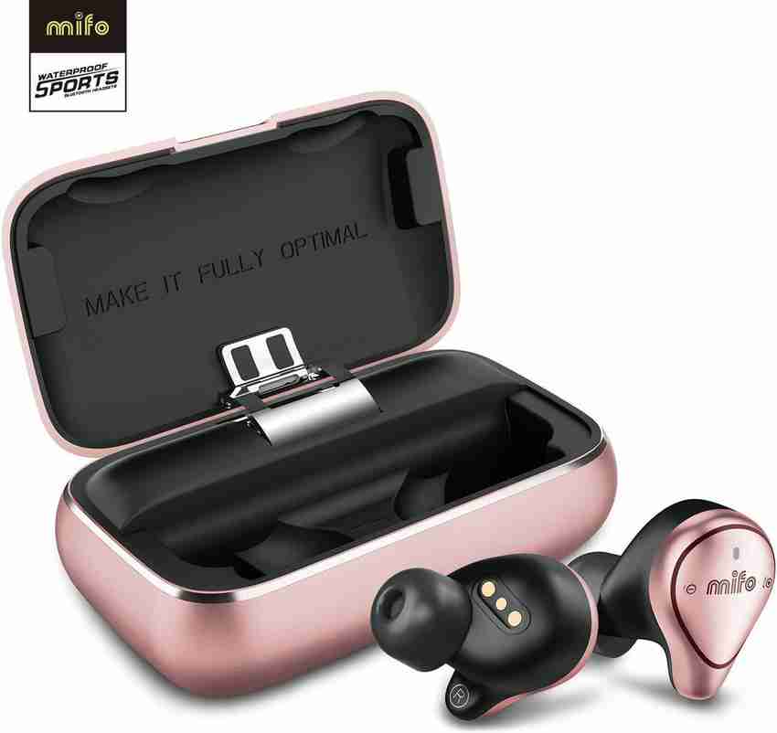 Mifo Rose Gold Wireless Earbuds O5 Bluetooth 5 IPX7 Bluetooth