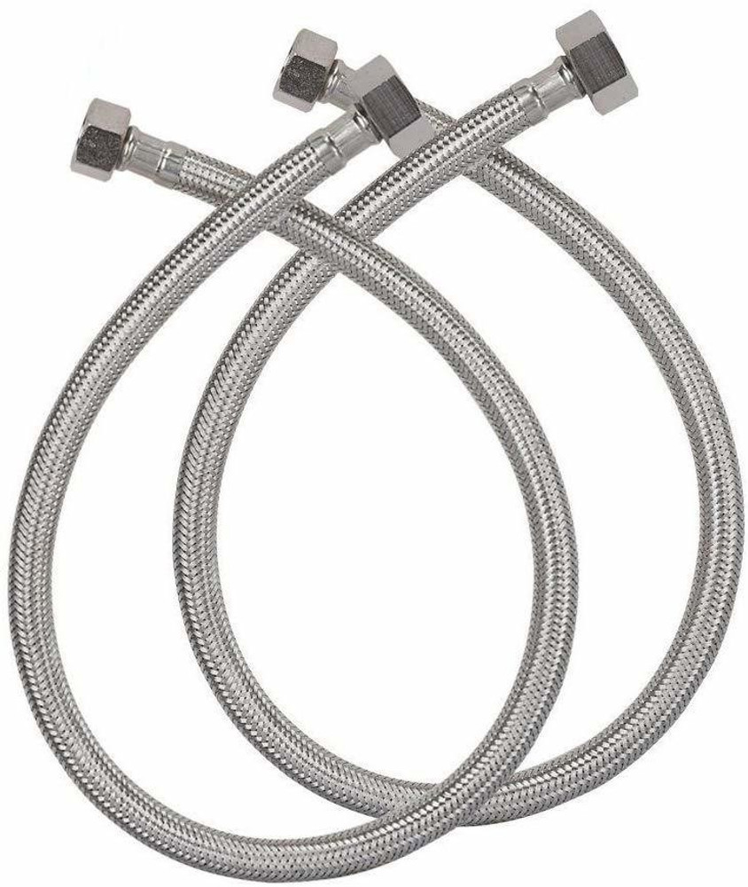 raafa Pack of 6 Stainless Steel Flexible PVC Geyser Water Inlet/Inflow Water/Geyser  Connection Pipe/Basin Mixer Connection PVC Pipe Hose Pipe Price in India -  Buy raafa Pack of 6 Stainless Steel Flexible