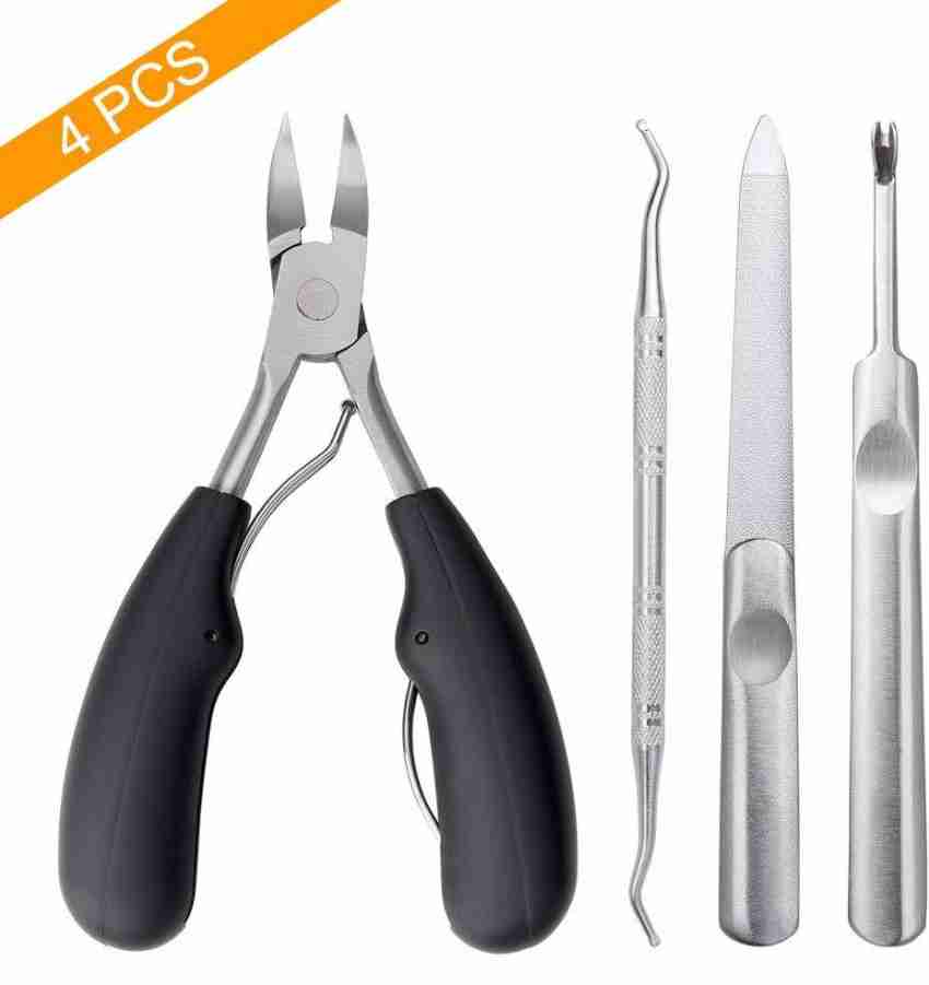 1pcs Large Curved Nail Clipper Wire Drawing Nail Clipper Large