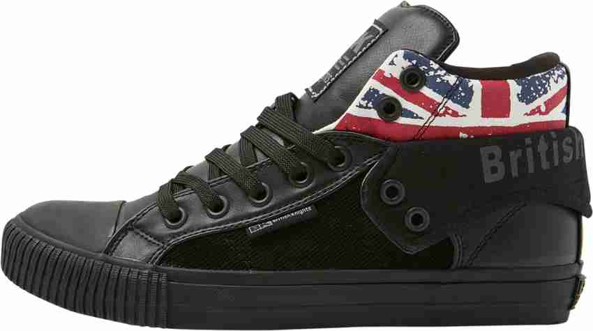 British knights roco fold top canvas ladies hi tops