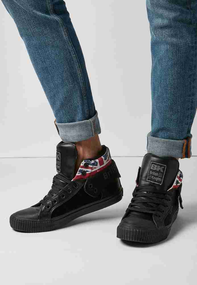 British knights roco fold store canvas mens hi tops