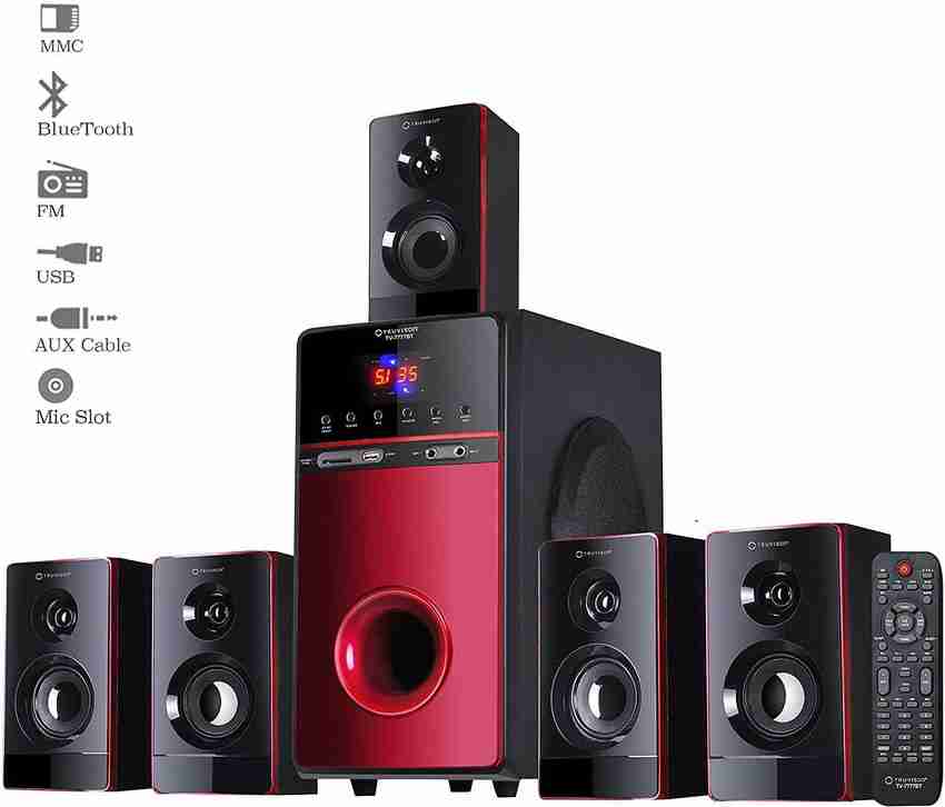 Buy TRUVISON TV 7777BT 5.1 Home Theater Speaker System Bluetooth